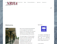 Tablet Screenshot of nrha.org.uk